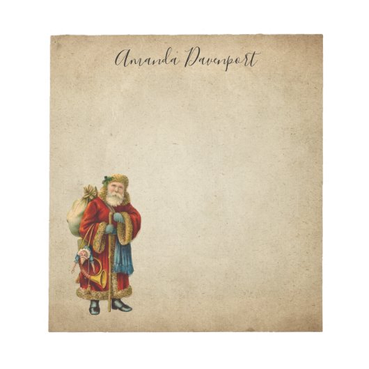 Weihnachten Notizblock (Vorderseite)