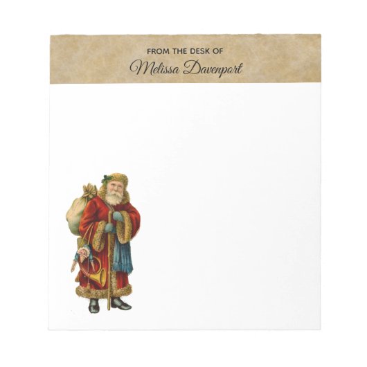 Weihnachten Notizblock (Vorderseite)