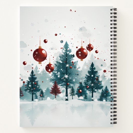 Weihnachten Notizblock (Rückseite)