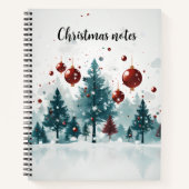 Weihnachten Notizblock (Vorderseite)