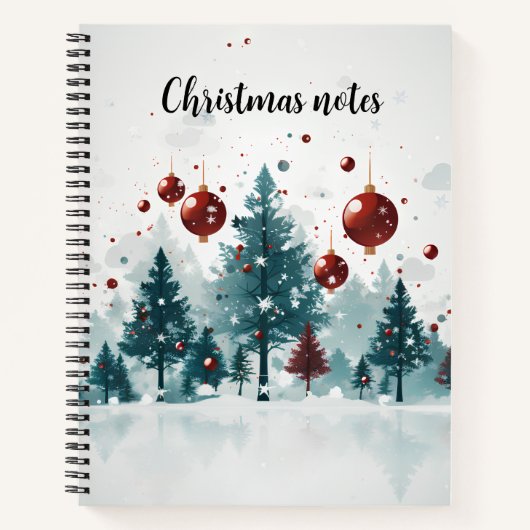 Weihnachten Notizblock (Vorderseite)