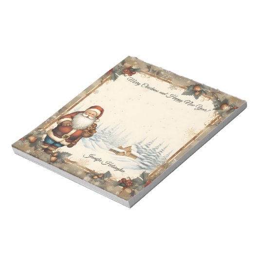 Weihnachten Notizblock (Rotiert)