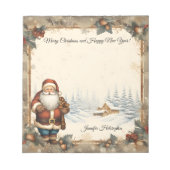 Weihnachten Notizblock (Vorderseite)