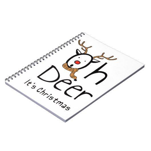 Weihnachten Notizblock (Linke Seite)