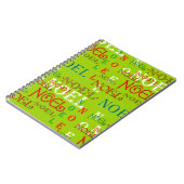 Weihnachten Notizblock (Linke Seite)