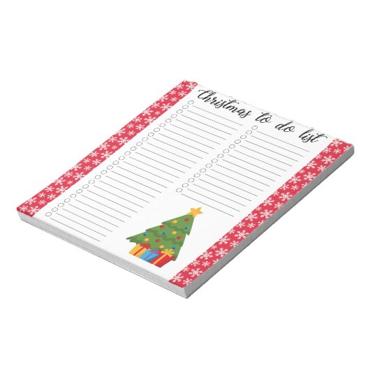 Weihnachten Notizblock (Rotiert)