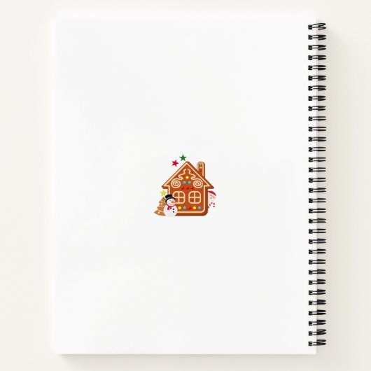 Weihnachten Notizblock (Rückseite)