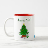 Weihnachten Nutcracker Ballett-Tasse Zweifarbige Tasse (Links)