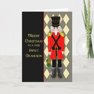 Weihnachten, Nutcracker Soldier, Grandson Karte