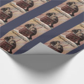Weihnachten oder Bust, Boy Chimney Sweep Antique F Geschenkpapier (Ecke)