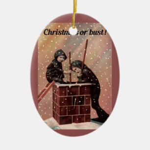 Weihnachten oder Fehlschlag, Keramikornament