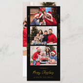 Weihnachten oder Feiertag Multi Foto Retro Filmstr (Vorne/Hinten)