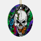 Weihnachten oder Halloween Keramik Ornament (Rechts)