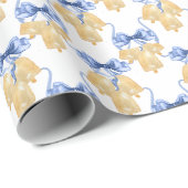 Weihnachten oder Hochzeiten in Aquarellen und Böge Geschenkpapier (Rolleneckpunkt)