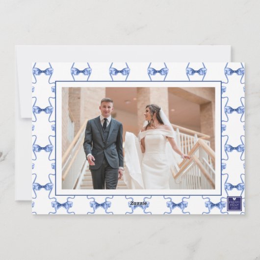 Weihnachten oder Hochzeitsglocken-Foto (Rückseite)