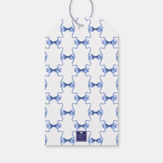 Weihnachten oder Hochzeitsglocken Geschenkanhänger (Rückseite)