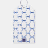 Weihnachten oder Hochzeitsglocken Geschenkanhänger (Rückseite)