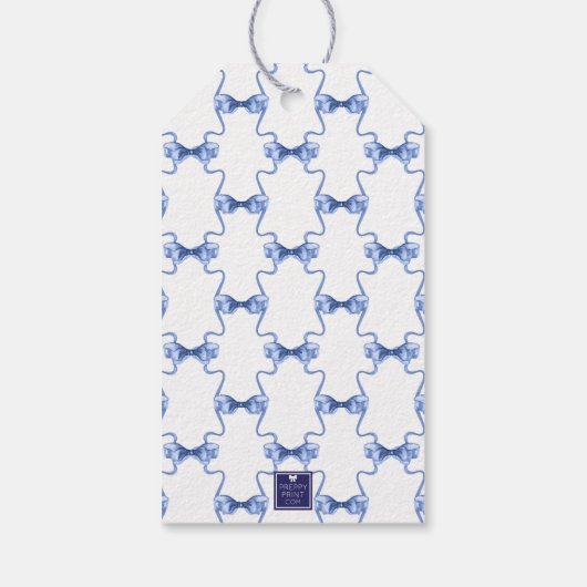 Weihnachten oder Hochzeitsglocken Geschenkanhänger (Rückseite)