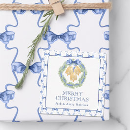 Weihnachten oder Hochzeitsglocken Mitteilungskarte