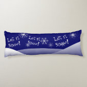 Weihnachten oder Körper-Kissen der Seitenschläferkissen (Rückseite)