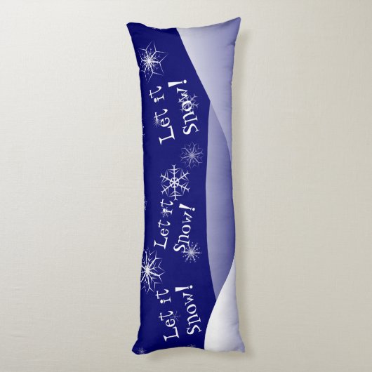 Weihnachten oder Körper-Kissen der Seitenschläferkissen (Rückseite (Vertikal))