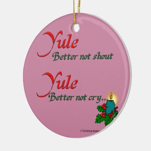 Weihnachten/Odin, das zur Stadtverzierung kommt Keramikornament (Links)