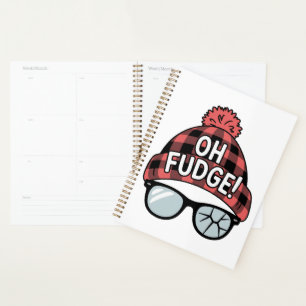 Weihnachten Oh Fudge Xmas Urlaub Lustiger Urlaub Planer