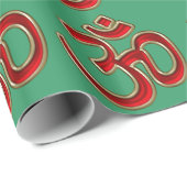 Weihnachten-OM-Feiertags-Packpapier Geschenkpapier (Rolleneckpunkt)