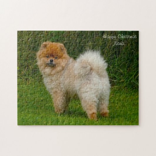 Weihnachten Oma. Puzzle (Horizontal)