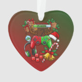 Weihnachten Ornament (Rückseite)