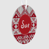 Weihnachten Ornament (Vorderseite)