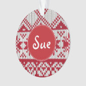 Weihnachten Ornament (Vorderseite)