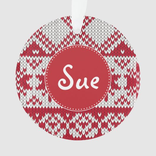 Weihnachten Ornament (Vorderseite)