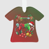 Weihnachten Ornament (Rückseite)