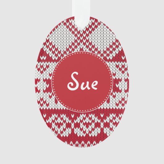 Weihnachten Ornament (Vorderseite)