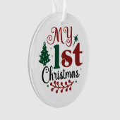 Weihnachten Ornament (Vorderseite)