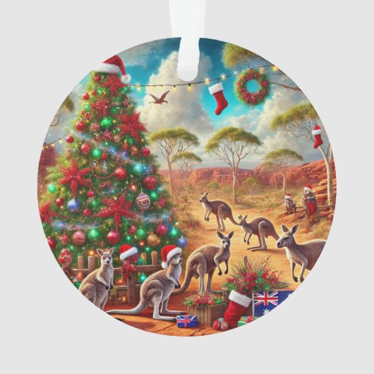 Weihnachten Ornament (Rückseite)