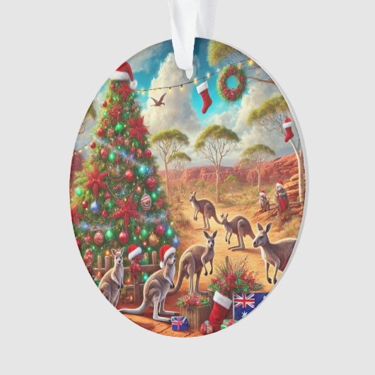 Weihnachten Ornament (Vorderseite)