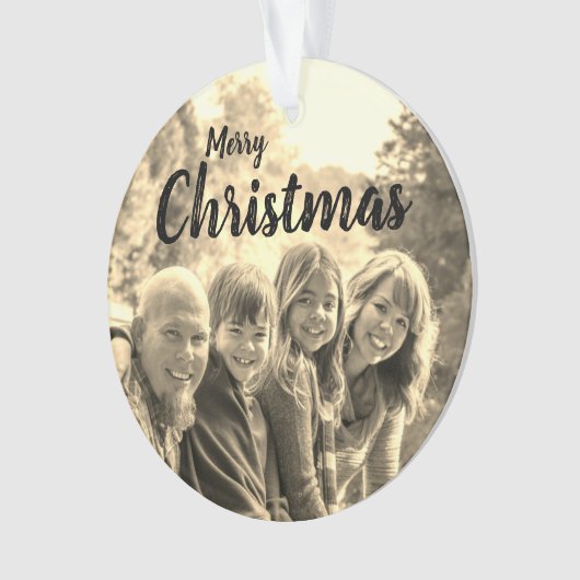 Weihnachten Ornament (Vorderseite)