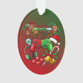 Weihnachten Ornament (Vorderseite)