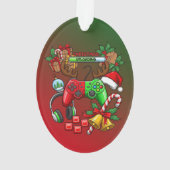Weihnachten Ornament (Rückseite)