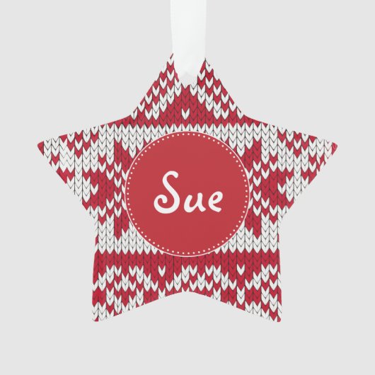 Weihnachten Ornament (Vorderseite)