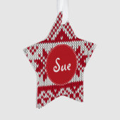 Weihnachten Ornament (Vorderseite)
