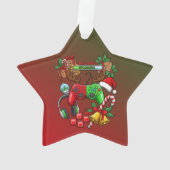 Weihnachten Ornament (Rückseite)
