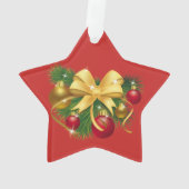 Weihnachten Ornament (Rückseite)