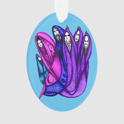 Weihnachten Ornament (Vorderseite)