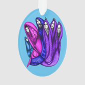 Weihnachten Ornament (Rückseite)