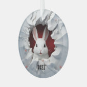 Weihnachten Ornament Aus Glas (Vorderseite links)