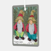 Weihnachten Ornament Aus Metall (Vorderseite links)