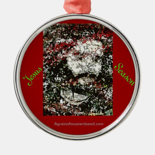 Weihnachten Ornament Aus Metall (Vorne)